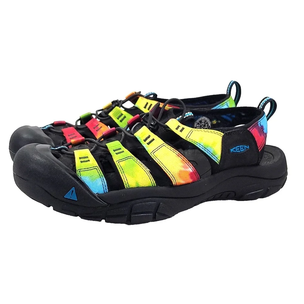 KEEN Newport H2 Men's Tie Dye‎ Sport Sandals Water Shoes Size 11 Hiking 1018804